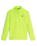 Mens Prospect Half Zip T-Neck - Lime