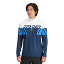 Mens Paramount Half Zip T-Neck - True Navy