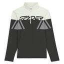 Mens Podium Half Zip T-Neck - Black