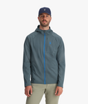 Mens Gridweb Fleece - Slate Blue