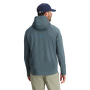 Mens Gridweb Hoodie - Slate Blue