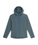 Mens Gridweb Fleece - Slate Blue