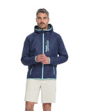 Men's Glissade Hooded Jacket - True Navy