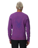 Mens Soelden Sweater - Glitch Purple