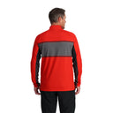Mens Paramount Half Zip T-Neck  - Volcano