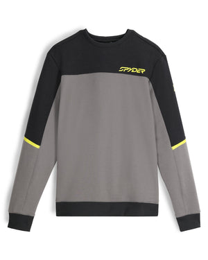 Mens Speed Fleece Crew Jacket - Storm