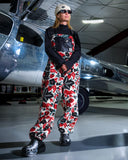 Women's Society Fleece Overalls - Society Racing Green