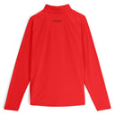 Mens Gridweb Half Zip Jacket - Spyder Red