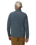Mens Gridweb Full Zip Jacket - Slate Blue