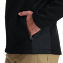 Mens Bandit Hooded Fleece Jacket - Black