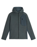 Mens Bandit Hooded Jacket - Slate Blue