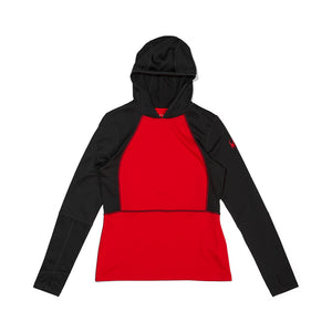 Womens Stretch Charger Hoodie - Pulse