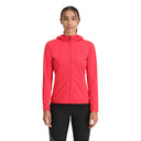 Womens Gridweb Hoodie - Prism Pink