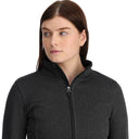 Womens Soar Full Zip Jacket - Black