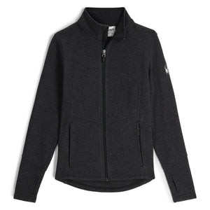 Womens Soar Full Zip Jacket - Black