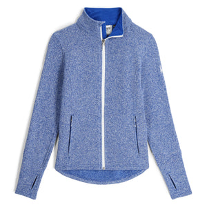 Womens Soar Full Zip Jacket - Electric Blue