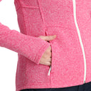 Womens Soar Full Zip Jacket - Pink