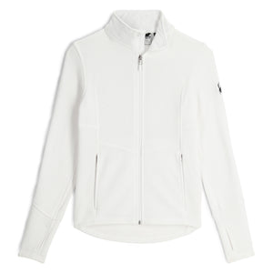 Womens Soar Full Zip Jacket - White