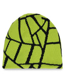 Mens Reversible Web Beanie - Black