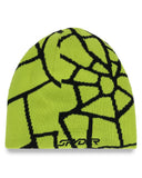 Mens Reversible Web Beanie - Black