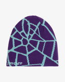 Men's Reversible Web Beanie - Glacier Blue