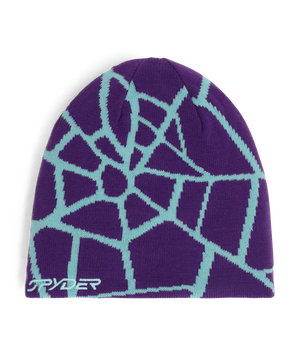 Men's Reversible Web Beanie - Glacier Blue