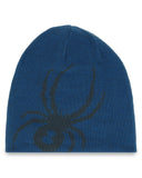 Mens Reversible Innsbruck Beanie - Slate Blue