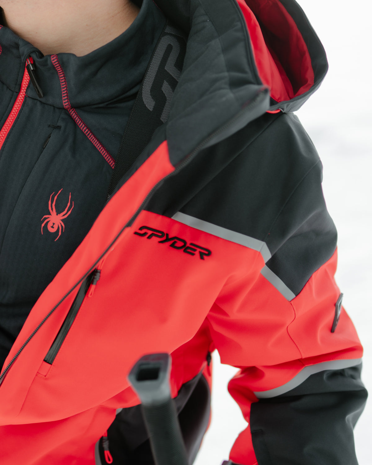 Men's Chambers Jacket - Spyder Red