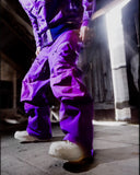 Mens Sanction Bib Pants - Deep Purple