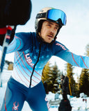 Mens Performance Gs Race Suit - Free Blue