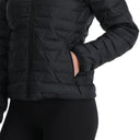 Womens Zenith Hooded - Black
