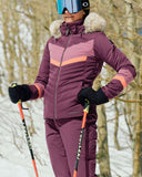 Womens Primrose Jacket - Plum