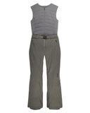 Womens On Piste Melange Bib Pants - Storm Melange