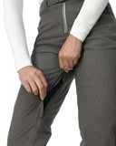 Womens On Piste Melange Bib Pants - Storm Melange