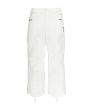 White pants on a white background