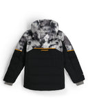 Boys Impulse Jacket - Black Block Camo