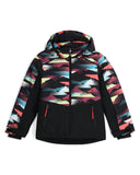 Colorful patterned jacket on a white background