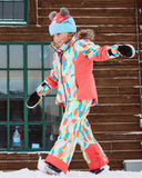 Little Girls Lola Jacket - Coral Haze Sprinkles