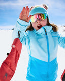 Little Girls Conquer Jacket - Crystal Blue