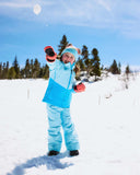 Little Girls Conquer Jacket - Crystal Blue