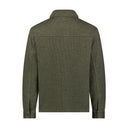 Men's Sweater Fleece Shacket - Dusty Green