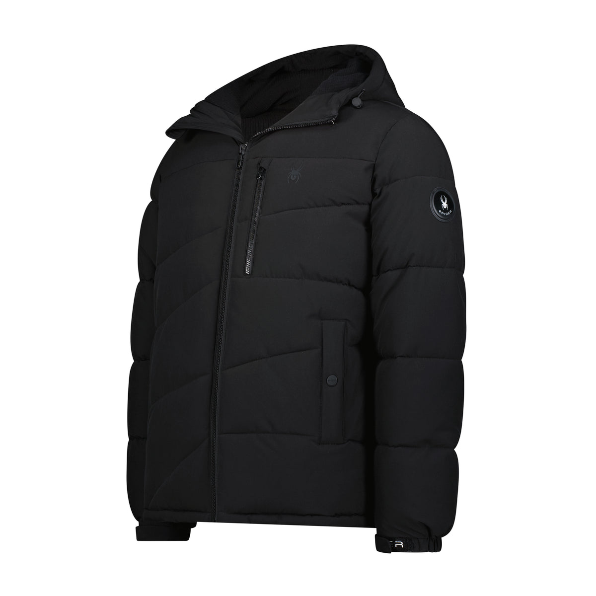 Mens Flex Shell Puffer - Black