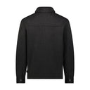 Men's Sweater Fleece Shacket - Black