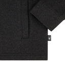 Men's Sweater Fleece Shacket - Black