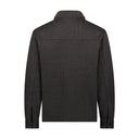 Men's Sweater Fleece Shacket - Pewter