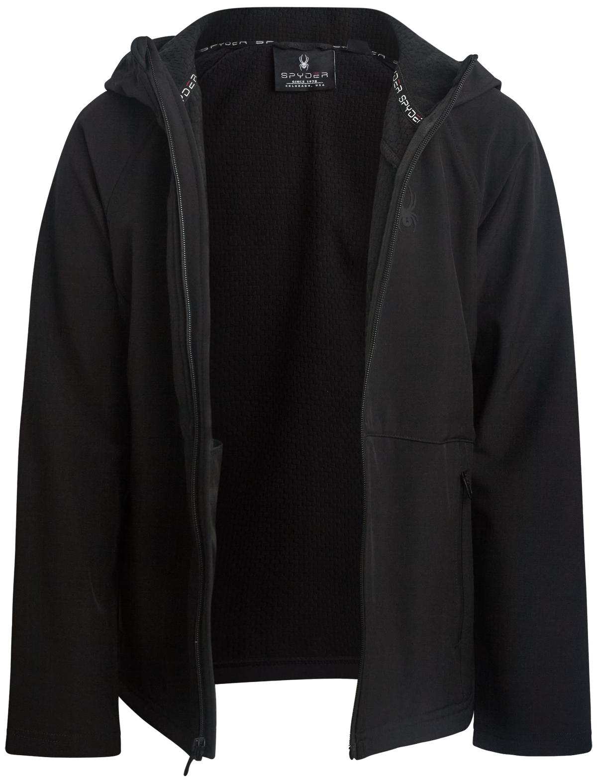 Little Boys Softshell Jacket - Black