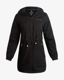 Women's Long Softshell Jacket - Black