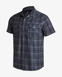 Men's Seaside Collared Shirt - Black