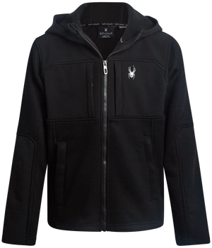Boys' Sweater Fleece Jacket - Black