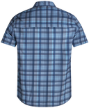 Men's Seaside Collared Shirt- Dusty Blue
